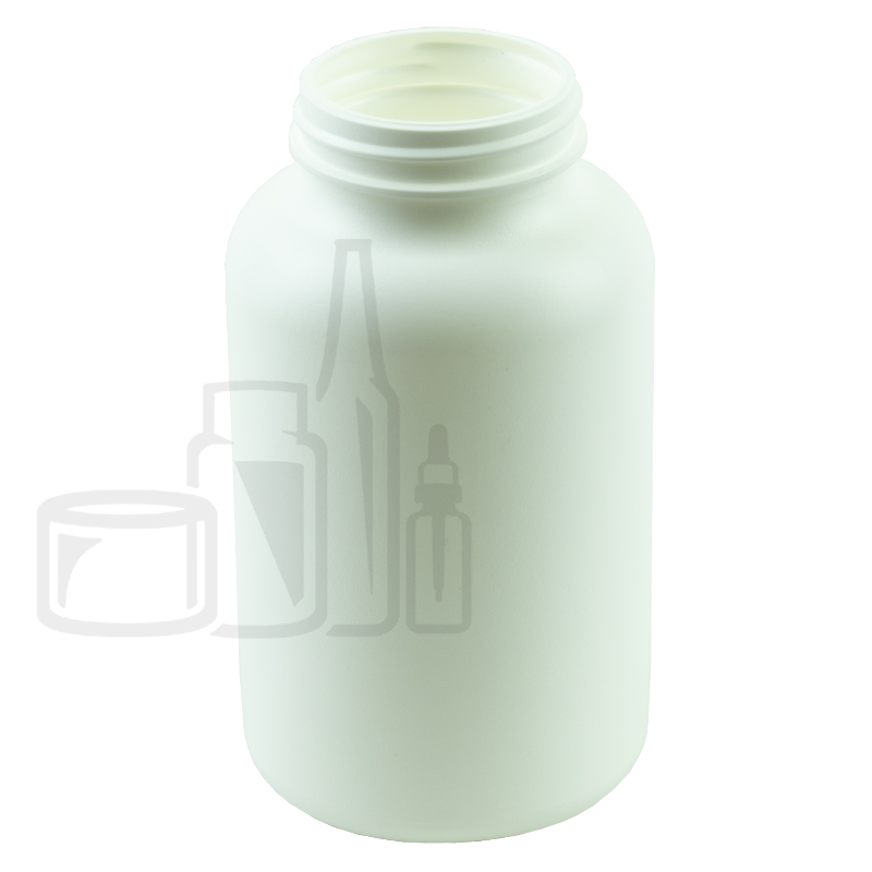 500cc White HDPE Packer Bottle 53-400(140/case)