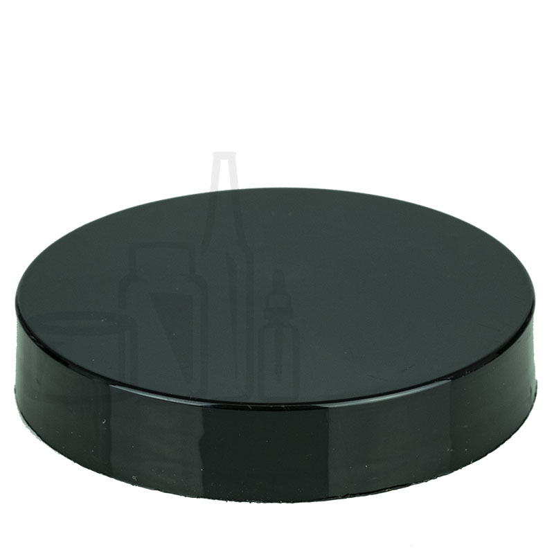 CT Cap - Smooth - Black - 63-400 - HIS Liner for PET Plastic/PVC (900/case)