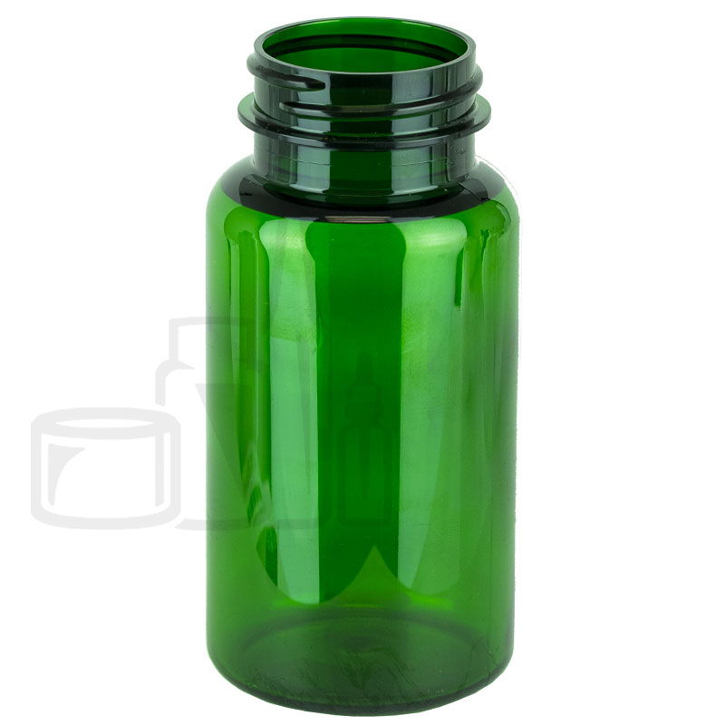 120cc Green PET Packer Bottle 38-400(500/cs)