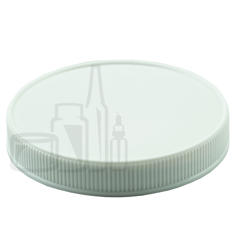 CT Cap - Ribbed - White - 89/400 - HS Liner(580/case)