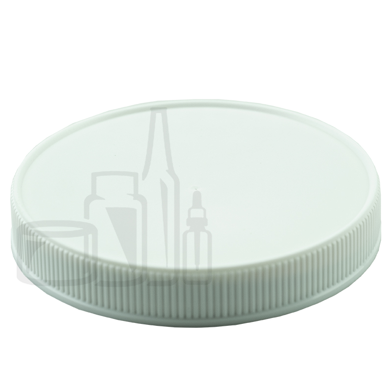 CT Cap - Ribbed - White - 89/400 - HS Liner(580/case)