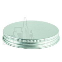 Silver Metal Lid 89-400 with standard plastisol liner - 770/case