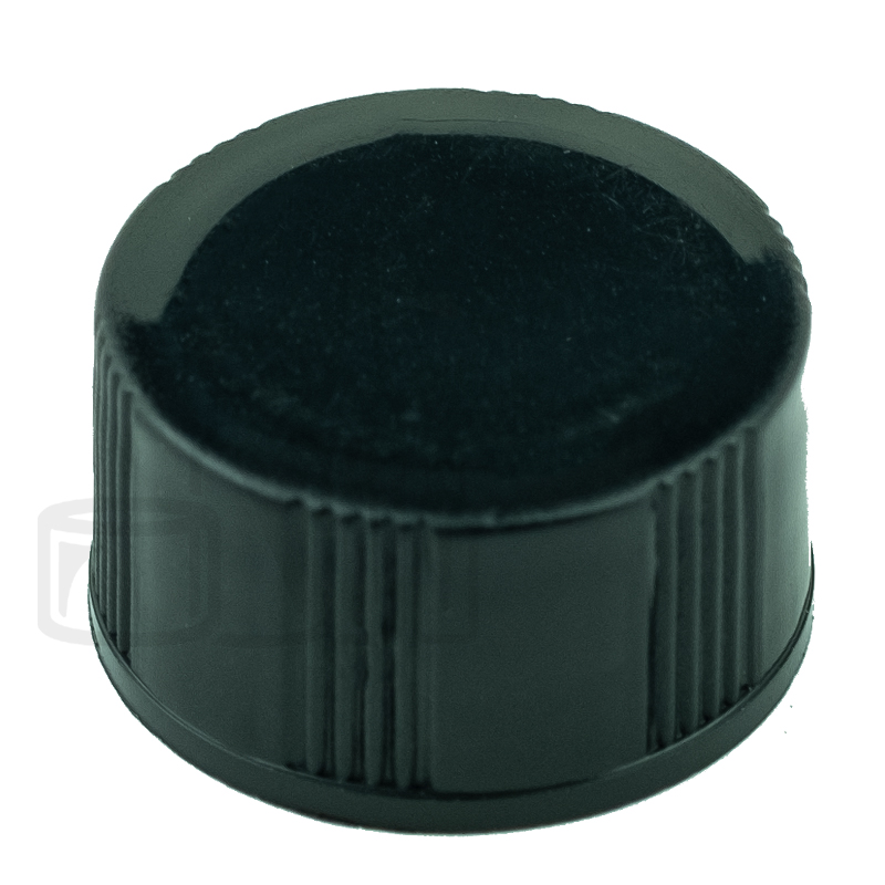 Black CT Closure 15/425 for 5ml and 10ml Vials with PE Foam Liner
