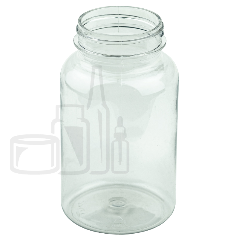 225cc Clear PET Plastic Packer Bottle 45-400(335/cs)