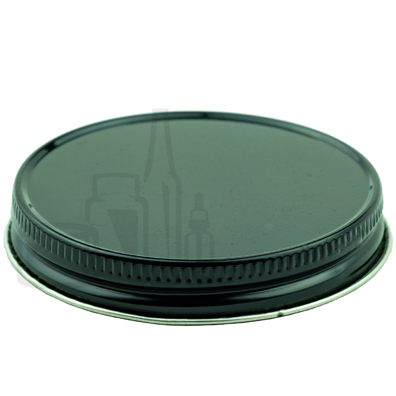 Black Metal 63-400 Lid with standard plastisol liner (1700/Case)