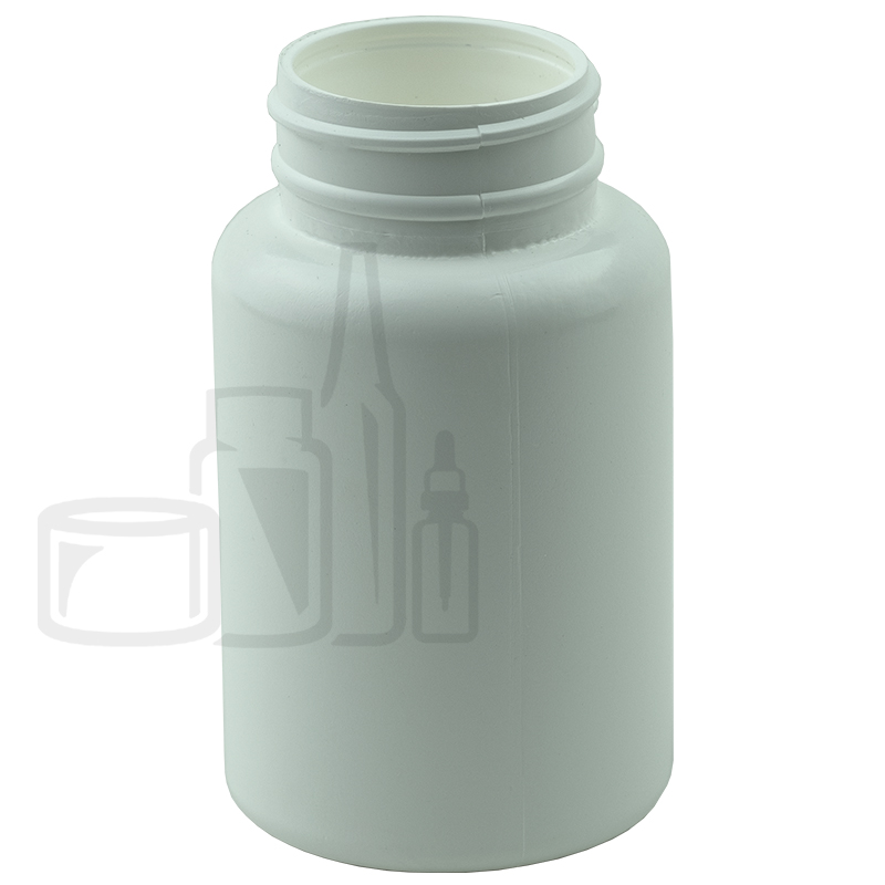 120cc White HDPE Packer Bottle 38-400(500/cs)