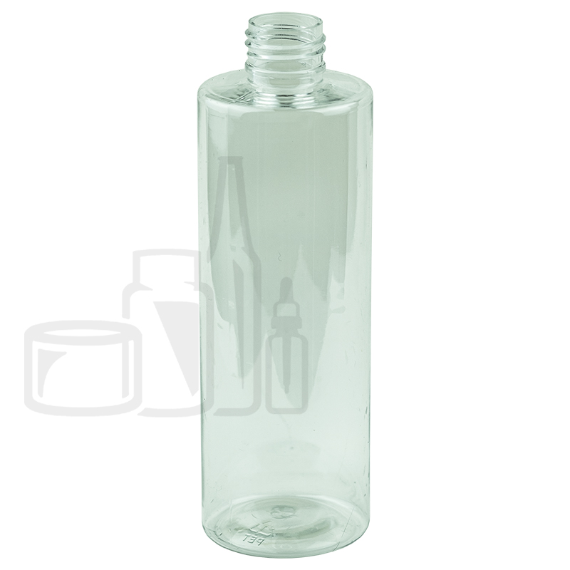 3.5oz Clear PET Plastic Spice Jar 43/485 - Liquid Bottles LLC