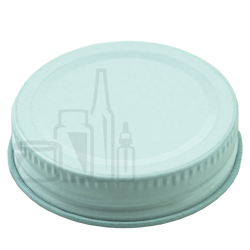 White Metal 48-400 Lid with standard plastisol liner - 2205/case