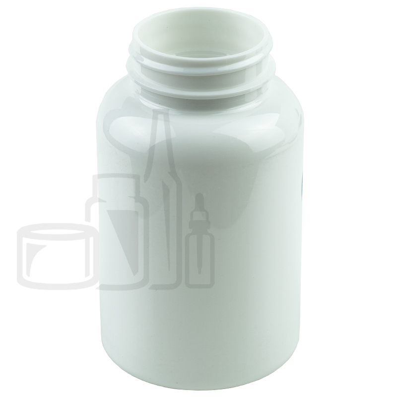 250cc White PET Plastic Packer Bottle 45-400(300/case)