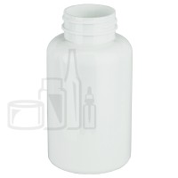 200cc White PET Packer Bottle 38-400(290/case)