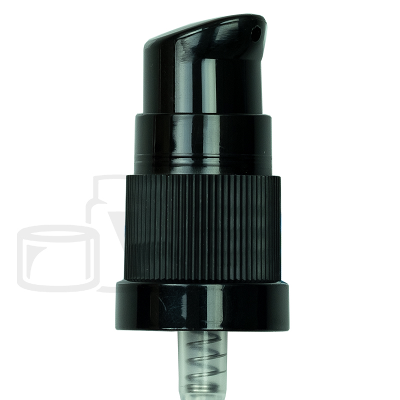 BLACK Treatment Pump Ribbed Skirt 18-415 62MM Dip Tube (1800/case)