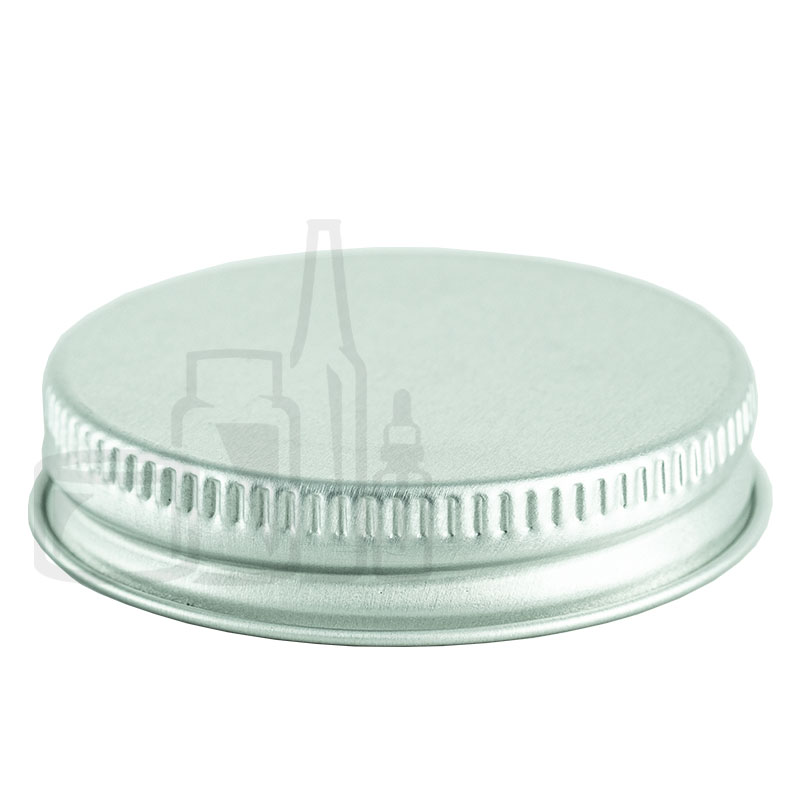 Silver Metal 48-400 Lid with standard plastisol liner (2205/cs)