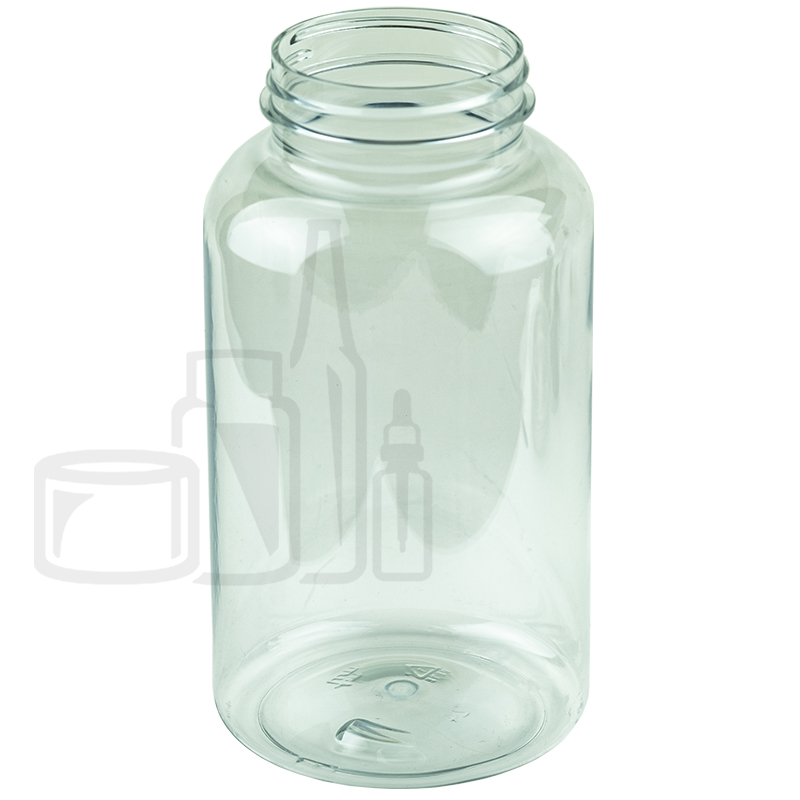 500cc Clear PET Plastic Packer Bottle 53-400(140/case)