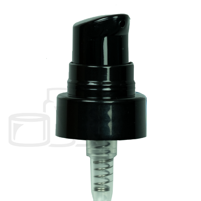 BLACK Treatment Pump Smooth Skirt 20-400 76MM Dip Tube (2000/case)