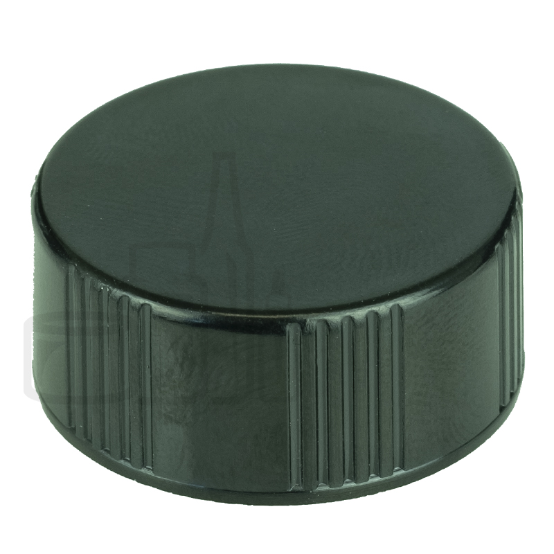 Black CT Closure PP Lid w/ Polycone Liner 22-400(3500/case)