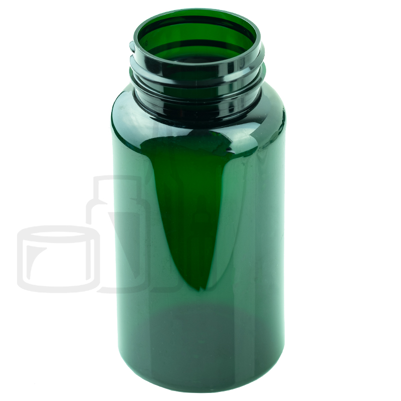 150cc Green PET Plastic Packer Bottle 38-400(400/case)