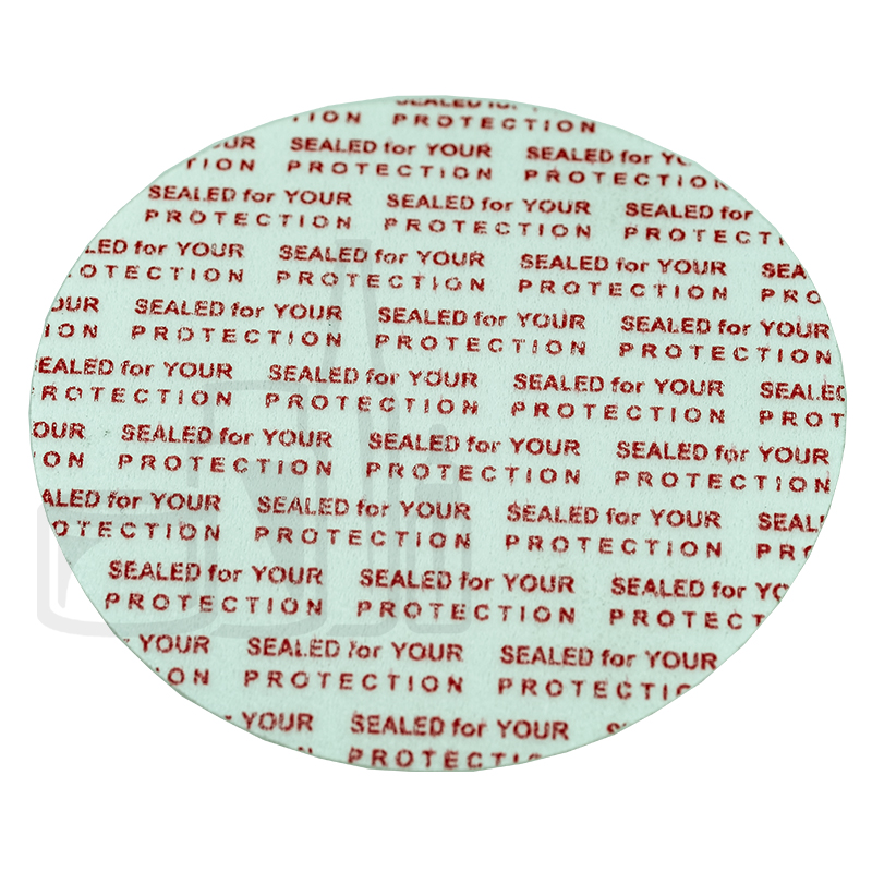 70mm Pressure Seal, Foam Polystyrene Red 