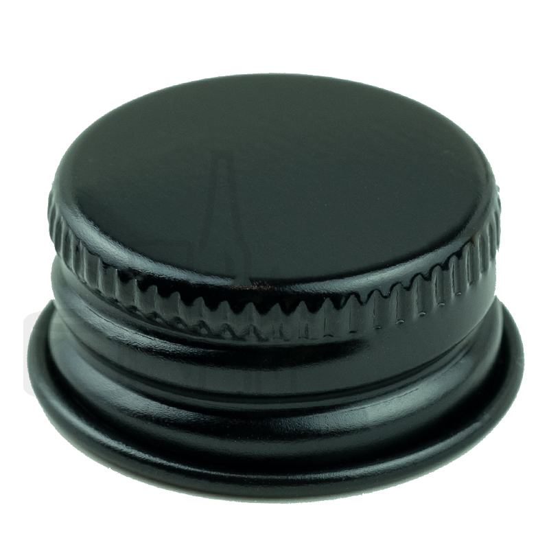 Black Aluminum 20-400 Lid with Foam Liner(10000/cs)