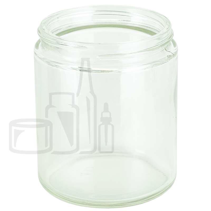 9oz Clear Glass Jar 70-400 (6/cs)