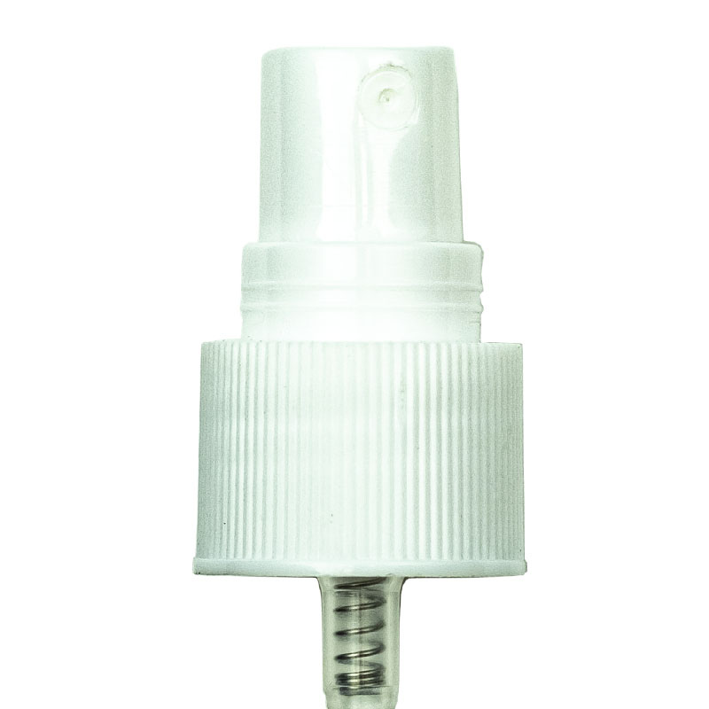 WHITE Fine Mist Sprayer Ribbed Skirt 22-400 110MM Dip Tube(1600/case)