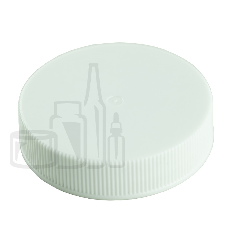 White CT Ribbed Closure 45-400 with PS Liner