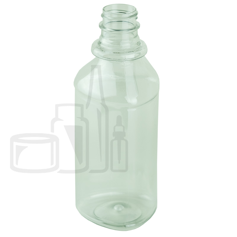 12oz Triangular PET Bottle - CLEAR - 28-400 (175/cs)