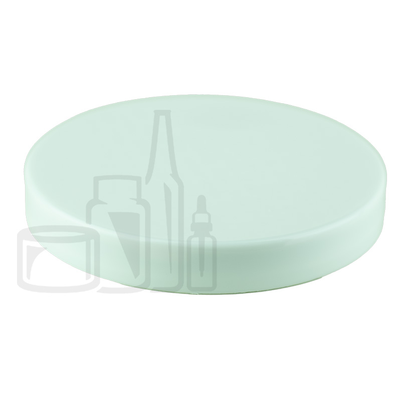 White Smooth CT Cap 110/400 w/ HS035.020 Foam Printed SFYP Universal Heat Seal Liner