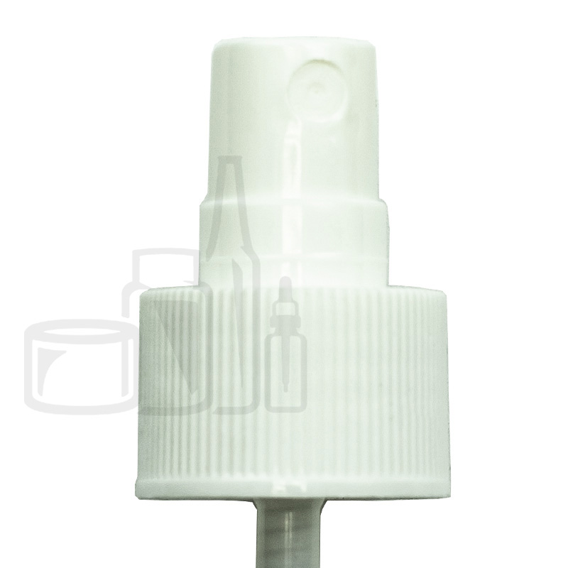 WHITE Fine Mist Sprayer Ribbed Skirt 24-410 203mm Dip Tube(2000/case)