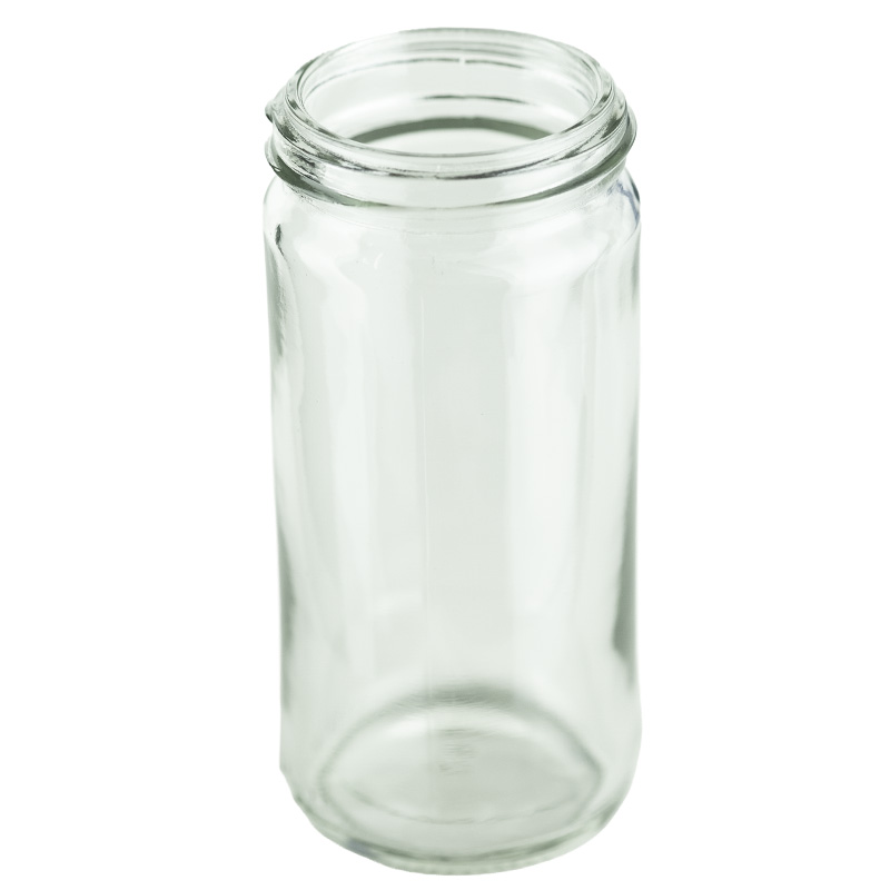 4oz Clear Glass Round Spice Jar 48-485 Neck Finish (12/case)