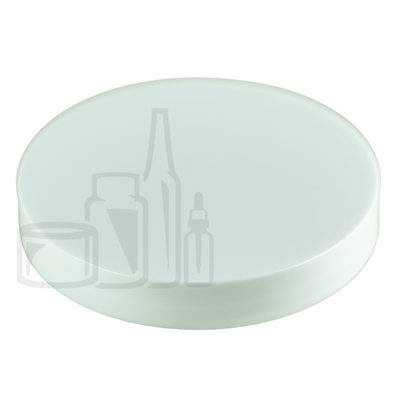 70-400 White Smooth Skirt PP Plastic Continuous Thread Lined Closure - 70/FS5-10.020 W SFYP Liner (760/case)