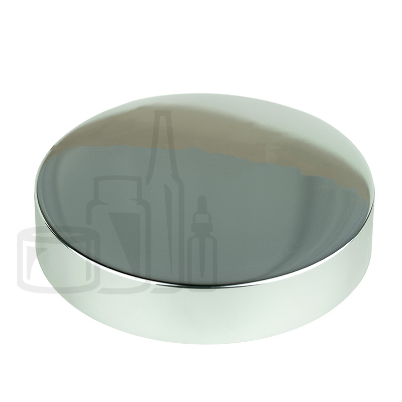 Stock Jar Cap 83/400 Aluminum Shiny Silver
