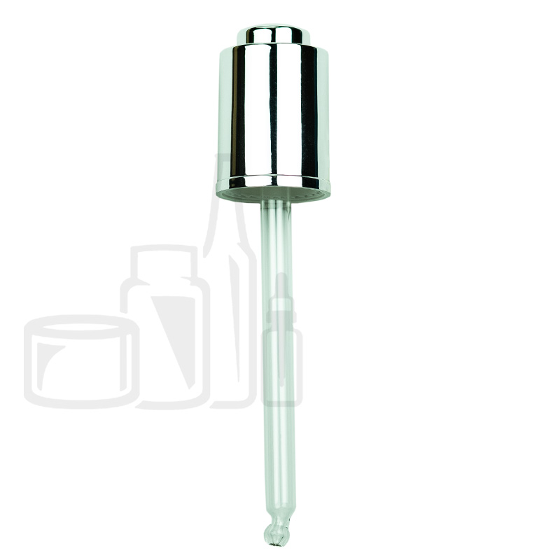 Stock button dropper for 30ml glass bottle LG12030