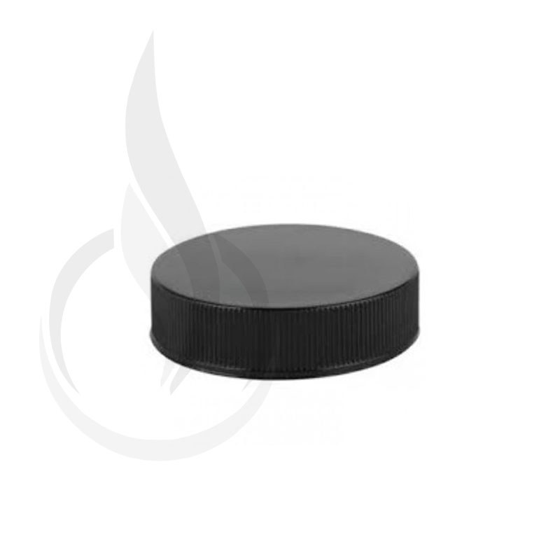 Black CT Ribbed Closure 38-400 with PS 22 Printed Liner