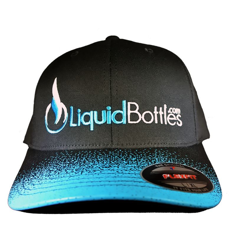 Official LiquidBottles FLEXFIT Hat Black/Blue