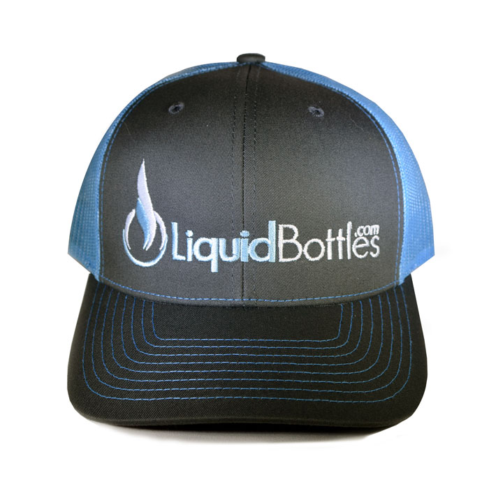 Official LiquidBottles "Trucker Cap" Hat Light Blue/Grey